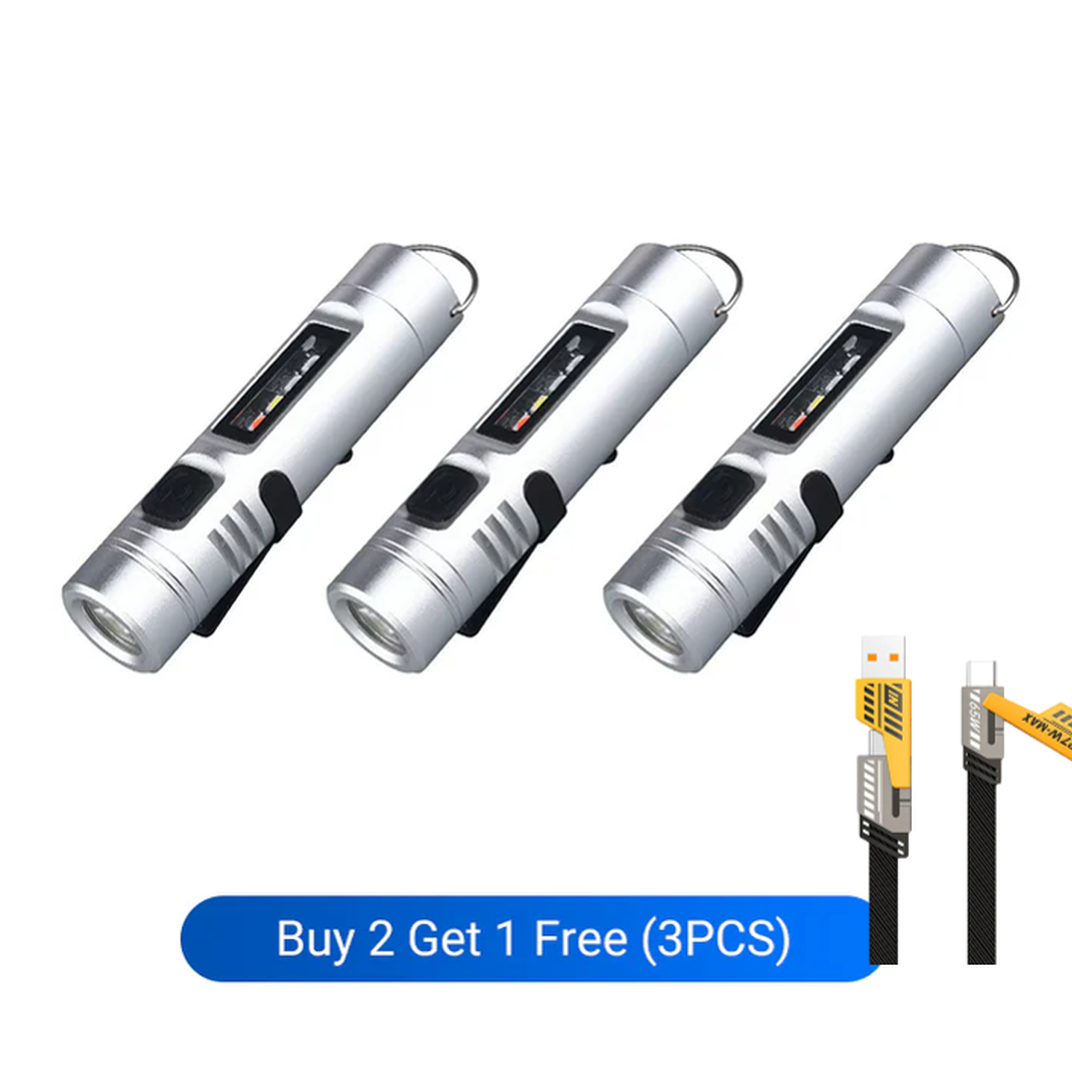 š„Multi-Functional Aluminum Alloy Mini Flashlight
