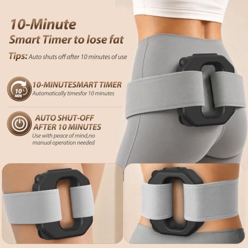 AddWin 2026 New Fascia Ring, Multifunctional Full-Body Hands-Free Massage Tool, Mini Muscle Recovery Fascia Ring Machine, Ergonomic Design with Waist Belt, Adjustable Massage Modes