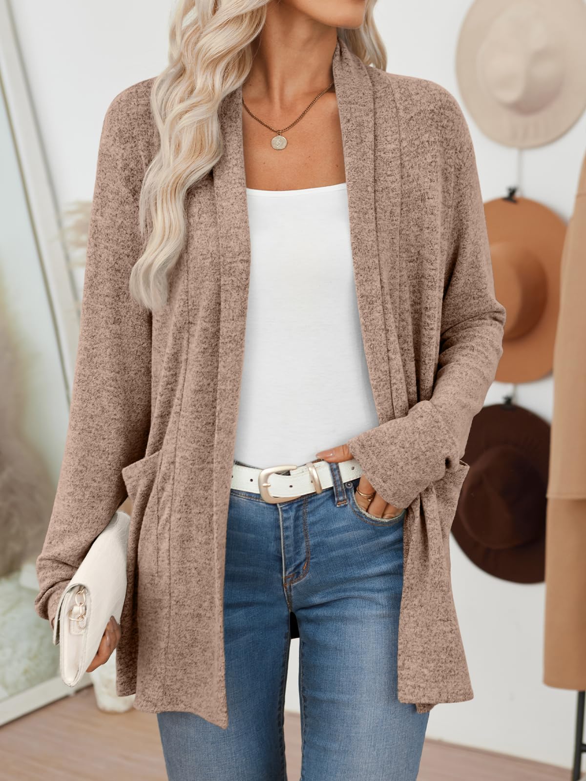 LILLUSORY Cardigan for Women Lightweight Cardigans Fall Fashion Outfits